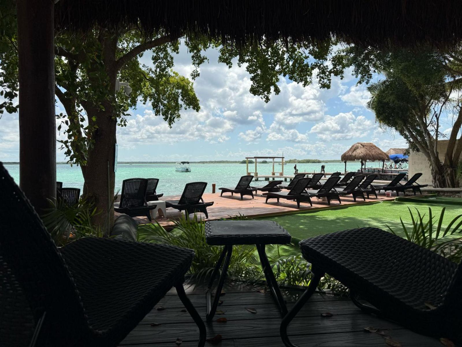 Casa Aakal Lagoon Front Bacalar Exterior photo