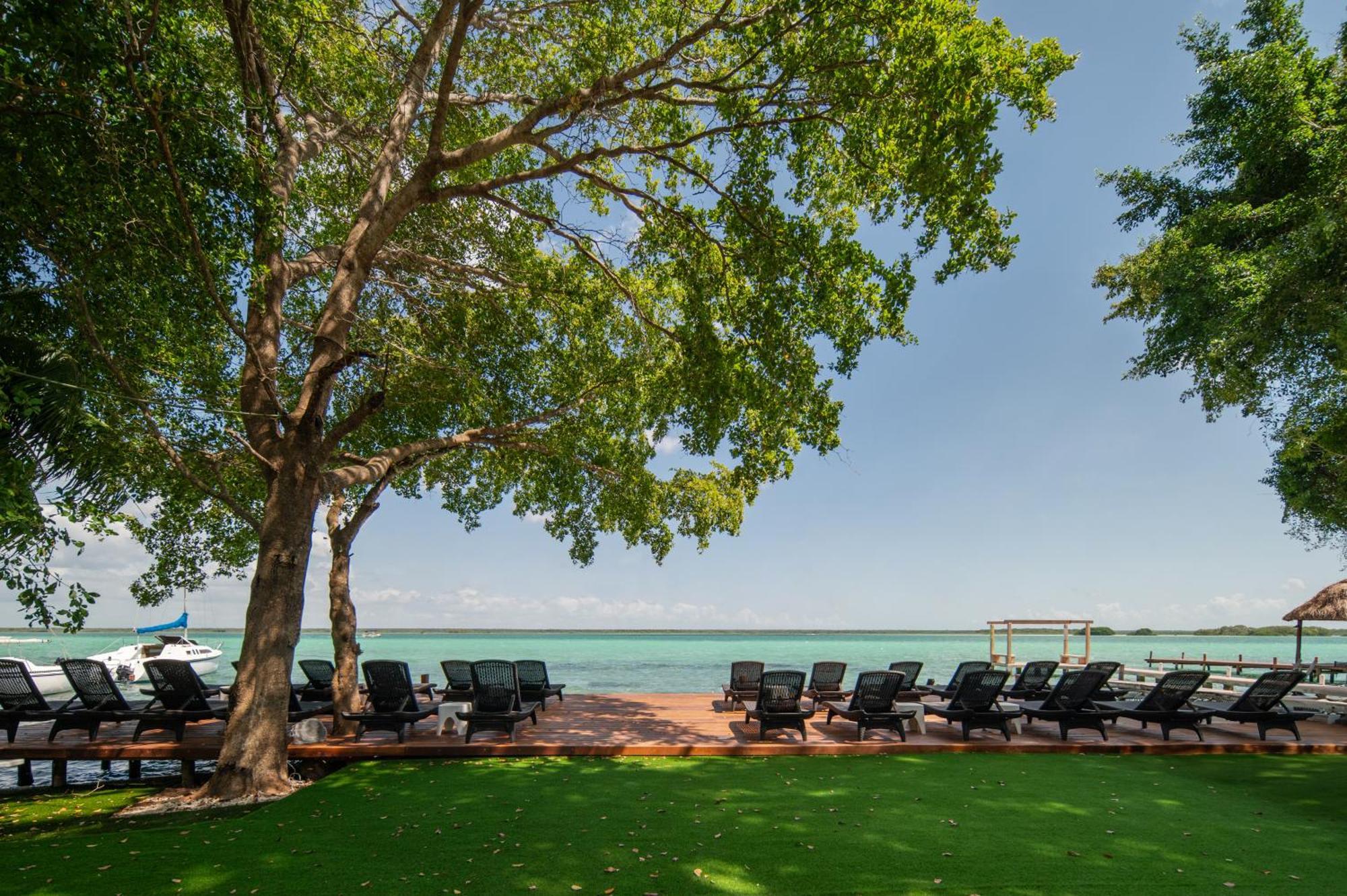 Casa Aakal Lagoon Front Bacalar Exterior photo