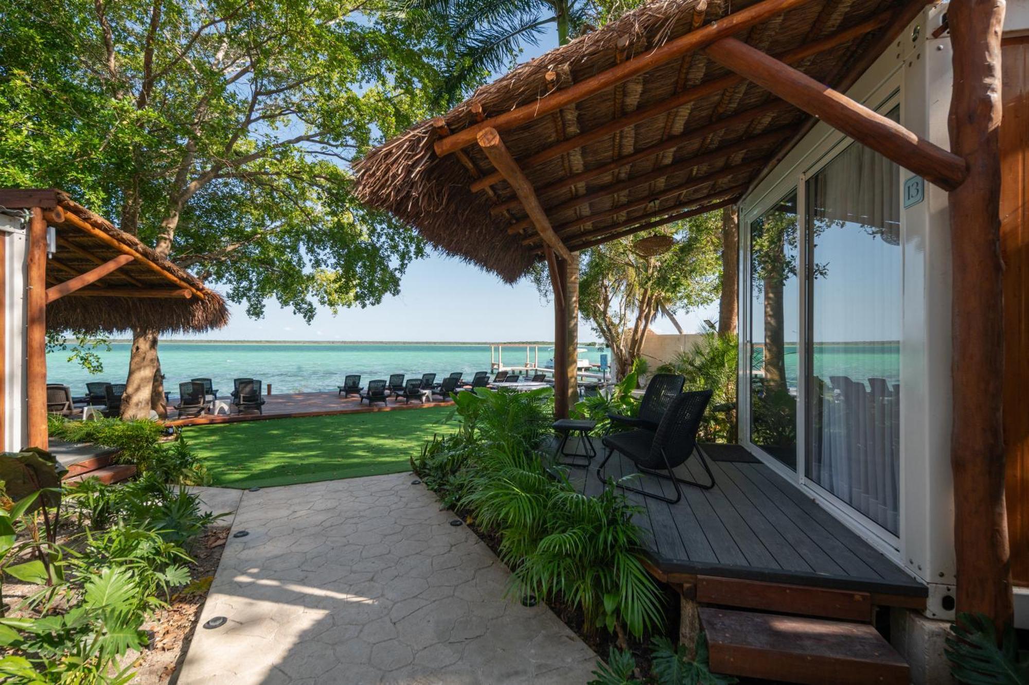 Casa Aakal Lagoon Front Bacalar Exterior photo